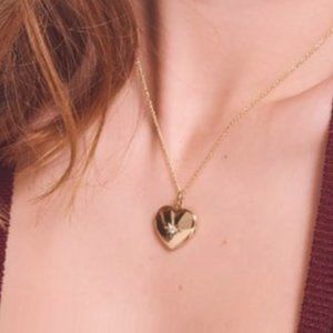 Made in fr pendant necklace heart locket
